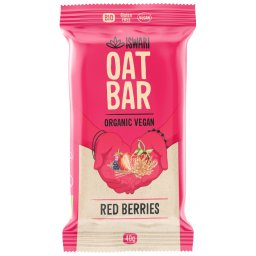 Baton energizant BIO din ovaz, sfecla si fructe de padure Iswari