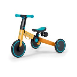 KINDERKRAFT 3în1 tricicletă pentru copii 4TRIKE galben/turcoaz