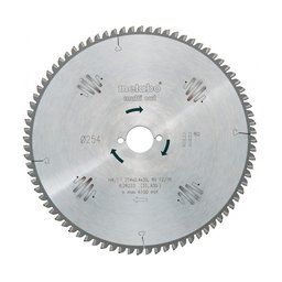 Metabo - 628223000 - Panza fierastrau circular, multimaterial, 254x30x2.4 mm, 80 dinti