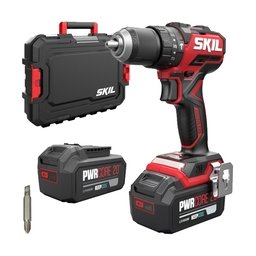 Skil - 3075 HB - Masina de gaurit si insurubat cu percutie cu 2 acumulatori, Li-Ion, 20 V, 4 Ah, 60 Nm, motor fara perii, led iluminare, valiza plastic