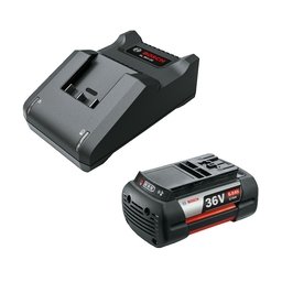 Bosch - GBA 36 V, 6 Ah + AL 36 V-20 - Set 1 acumulator si incarcator, Li-Ion, 36 V, 6 Ah