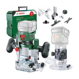 Bosch - AdvancedTrimRouter 18V-8 - Masina de frezat fara acumulatori si incarcator, Li-Ion, 18 V, - Ah, 6, 8 mm