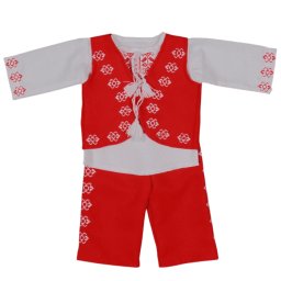 Costum traditional de botez pentru baieti