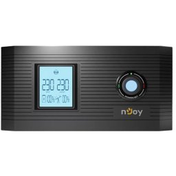 Aira 1200, Line-interactive, Fara baterie, 1200VA/1100W, cu 2 iesiri Schuko, LCD Display