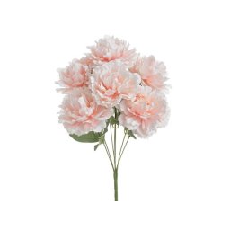 Buchet 7 fire bujori artificiali pentru aranjamente florale