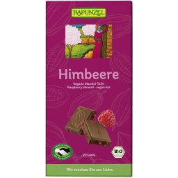 Baton vegan cu cacao, migdale si zmeura bio 100g
