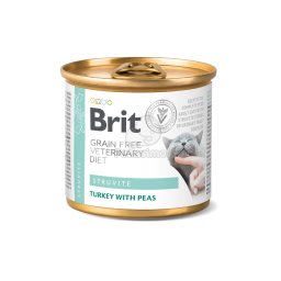 Brit Veterinary Diet Cat Struvite, conservă 200 g