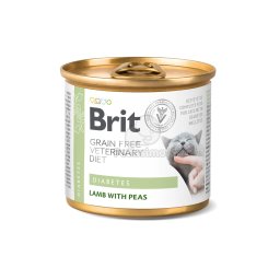 Brit Veterinary Diet Cat Diabetes, conservă 200 g