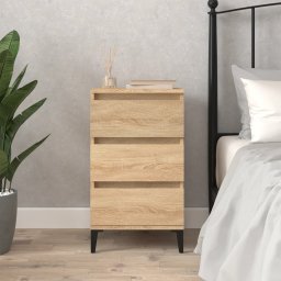 Noptiera, stejar sonoma, 40x35x70 cm, lemn prelucrat GartenMobel Dekor