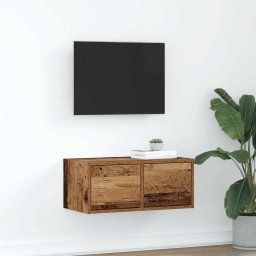 Dulap TV Lemn vechi 60x31x25,5 cm Lemn prelucrat GartenMobel Dekor