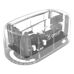 Rack Orico 6139U3 USB 3.0 HDD Docking Station Clear