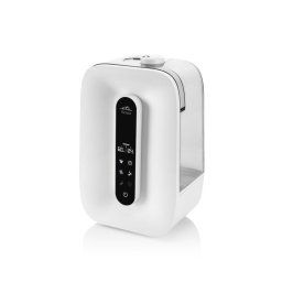 Umidificator de aer cu ultrasunete ETA Azzuro 0626, 115 W, ionizare, 7.6 litri, timer, aromatizare, Alb optic