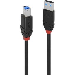 Cablu Lindy, USB 3.2 Tip A la Tip B, 10m, Negru
