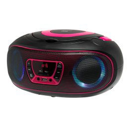 Radio CD player Denver TCL-212BT - Negru/Roz (111141300011)