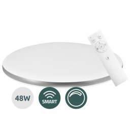 Plafoniera LED Smart cu telecomanda Samus OSRD-WIFI-48W-2700-6500K-RC-DIMMABLE,49 cm, 3360 lm