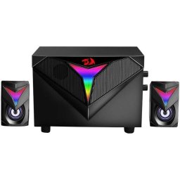 Boxe Redragon Toccata, 2.1, 11W RMS, iluminare RGB a difuzoarelor, jack 3.5mm, USB, Negru