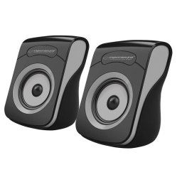 Boxe stereo PC Esperanza EP140KE Flamenco, USB 2.0, 2x3W, Negru
