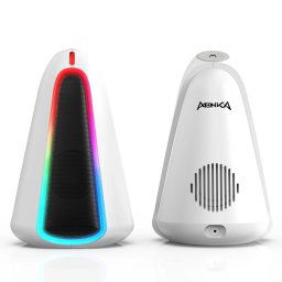 Boxe Marvo MONKA SG-500, 2.0, 6W, alb, control volum, iluminare de fundal RGB, Alb