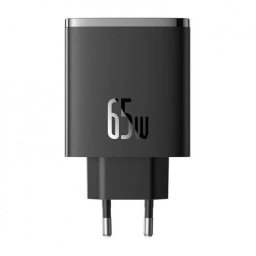 Incarcator Retea, Baseus Cube Pro, 2xUSB-c 65W, negru