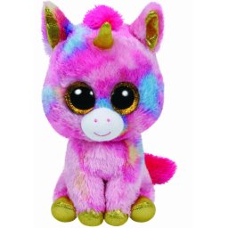 PLUS TY 24CM BOOS FANTASIA UNICORN MULTICOLOR