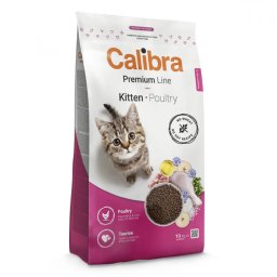 Calibra Cat Premium Line Kitten cu Pui, 10 kg