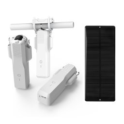 Omnyx Robot de control al perdelei ZM86EL-2B cu panou solar - ZigBee / RF 433MHz, Tuya