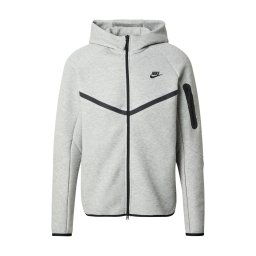 Nike Sportswear Hanorac 'Tech Fleece' gri închis / gri amestecat / negru