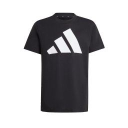 ADIDAS SPORTSWEAR Tricou funcțional 'Essentials' negru / alb