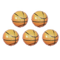 Set 5 baloane folie minge baschet 25 cm