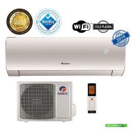 Instalatie de aer conditionat Aparat de aer conditionat GREE Eco Inverter Fairy 12000 btu - GWH12ACC-K6DNA1F, Wi-Fi Control Integrat, Filtru Carbon Activ, Generator Cold Plasma, Freon Ecologic R32, Clasa A++, Afisaj LED