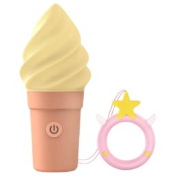 Love to Love Cand Ice - vibrator clitoris cu acumulator (vanilie)