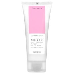 Mixgliss Sweet Bubble Gum - lubrifiant pe bază de apă - gumă (70ml)