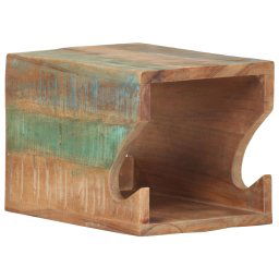 Suport bicicleta de perete, 35 x 25 x 25 cm lemn masiv reciclat GartenMobel Dekor
