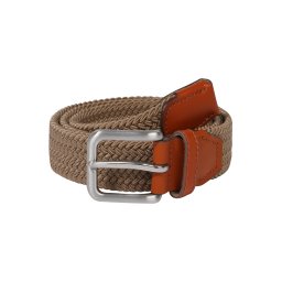 JACK & JONES Curea 'JACSPRING' maro ruginiu / maro deschis
