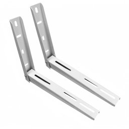 Set console rabatabile pentru unitate exterioara aer conditionat, grosime 1.5 mm, 7000 - 12000 BTU, Alb