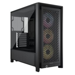 Carcasa FRAME 4000D RS ARGB Black Fara Sursa