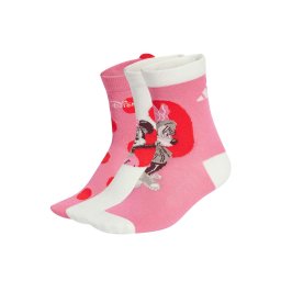 ADIDAS K Șosete (Pack of 3) Pentru copii Lk Dy Mi 3Pp Owhite/Pnkfus/Pnkfus JH3267 off white
