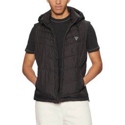 GUESS Geacă Light Puffa Vest M5RN21WCQA2 jblk jet black a996