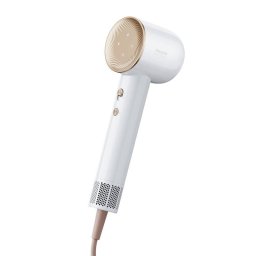 Uscator de par Glory Dreame, 1600W, 2 trepte flux aer , 4 setari temperatura, functie ionizare, Alb