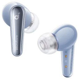 Casti TWS Anker "Soundcore Liberty 4 NC", tip butoni, utilizare multimedia, Bluetooth 5.3, 6 x mic, durata baterie pana la 50 ore, IPX5, ANC 2.0, albastru deschis, "A3947G61