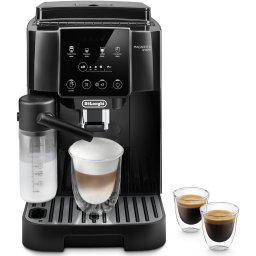 Espressor automat De’Longhi Magnifica Start Milk ECAM 220.60.B, 1450W, 4 tipuri de bauturi, 15 bari,Negru