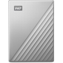 Hard disk extern My Passport Ultra Mac 5TB Silver USB-C/USB3.0 HDD 2.5inch Metal finish RTL portable extern