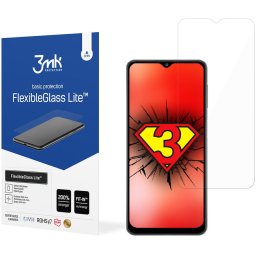 Folie Protectie Ecran 3MK FlexibleGlass Lite pentru Samsung Galaxy A23 5G A236, Sticla Flexibila, 0.16mm