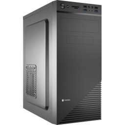 Carcasa PC Cabassu G2 cititor de carduri Midi Tower Fara sursa USB 3.0 Negru