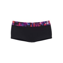 LASCANA Slip costum de baie mov închis / negru