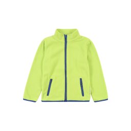 PLAYSHOES Jachetă fleece albastru / verde kiwi