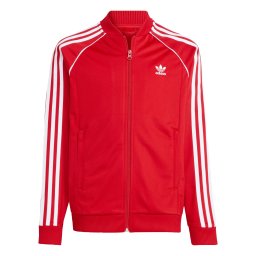 ADIDAS ORIGINALS Hanorac 'Adicolor' roșu intens / alb