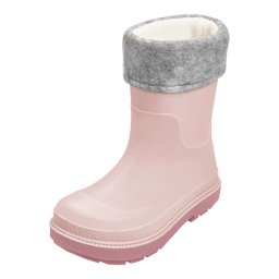 PLAYSHOES Cizme de cauciuc gri amestecat / roz