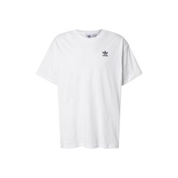ADIDAS ORIGINALS Tricou 'Trefoil Essential' negru / alb