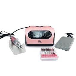 Pilă electrică pentru manichiură și pedichiură 50.000 rpm, 80W, ZS-717-roz